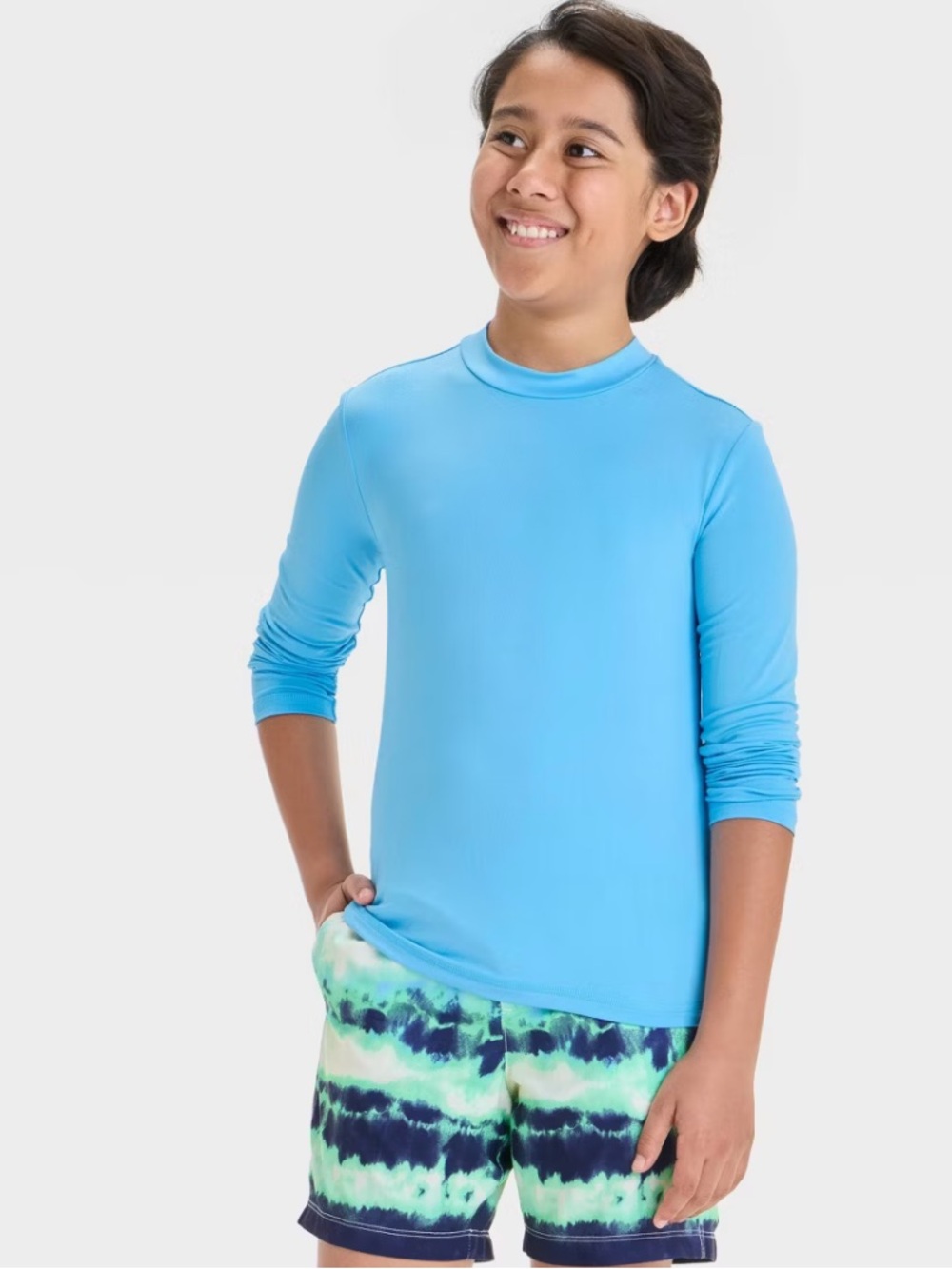 Kids Long-Sleeve Swim Shirt Sz 3T